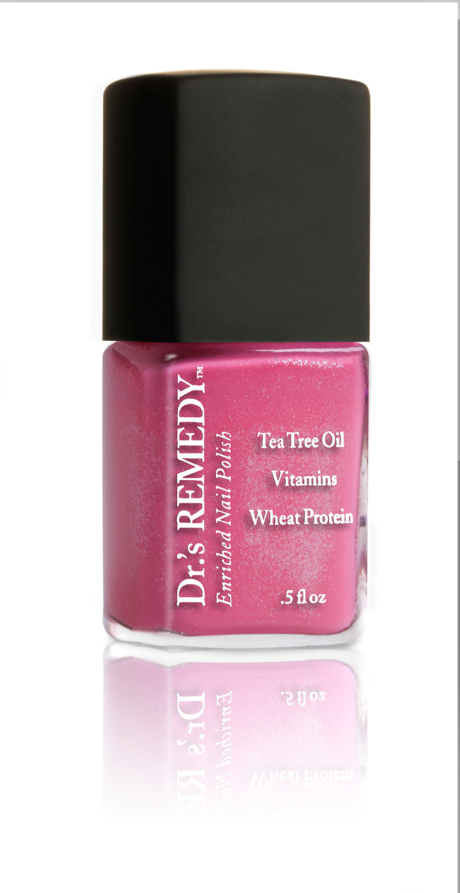 Dr.'s Remedy PLAYFUL Pink Nail Polish - 0.5 fl oz Vegan & 17-Free Formula - Perfect for Manicures, Pedicures & Nail Art