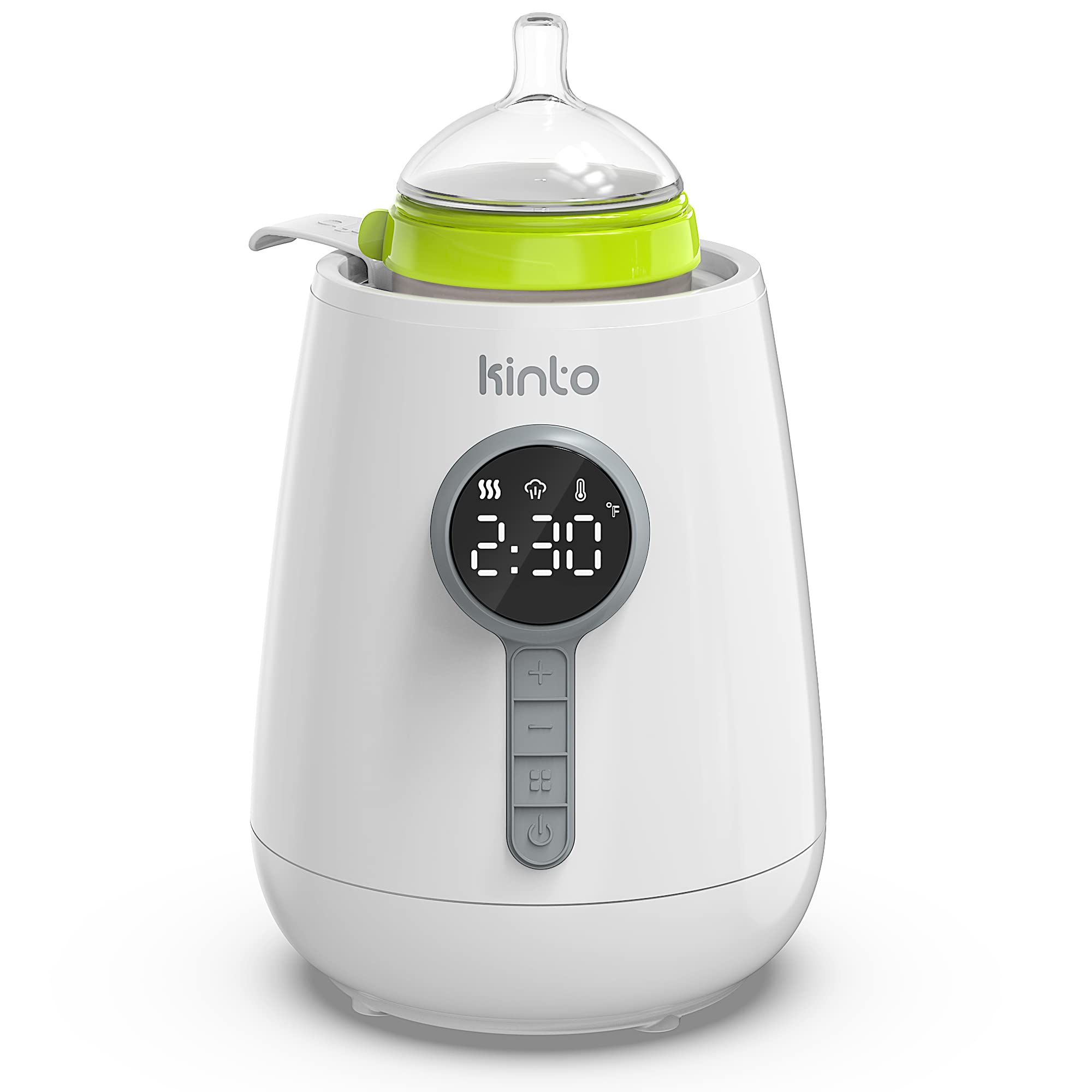 Best Baby Bottle Warmer with Timer - Digital Breastmilk & Formula Heater for Newborns - Precise Temperature Control - Fits All Standard Bottles - Auto Shut-Off & Compact Design - Perfect for Home, Travel & Daycare Use