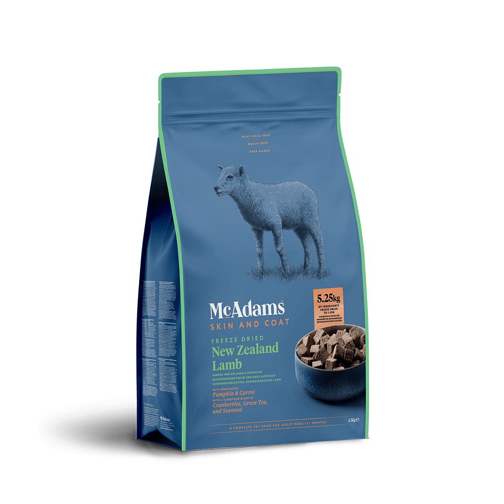 Premium Freeze-Dried New Zealand Lamb Dog Food - High Protein, Grain-Free, All-Natural Treat for Small & Large Breeds - Perfect for Training, Travel & Outdoor Adventures