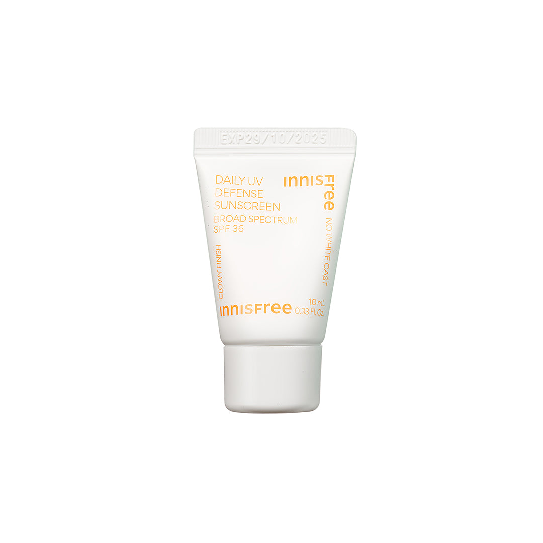 SPF 50+ Daily UV Protection Sunscreen 10ml - Lightweight, Non-Greasy Face & Body Sunscreen for Outdoor Activities, Travel & Beach