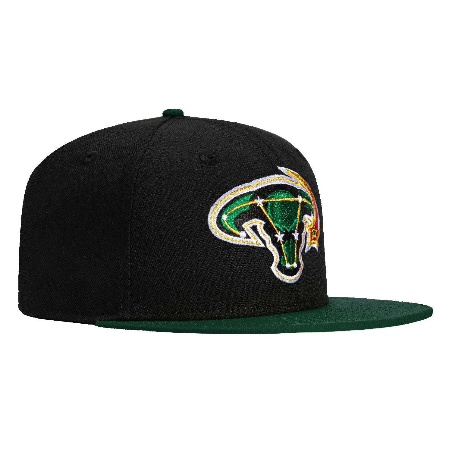 New Era 59Fifty Dallas Stars Alternate Snapback Hat - Black & Green NHL Hockey Cap for Men & Women | Perfect for Game Day, Sports Events & Streetwear Fashion