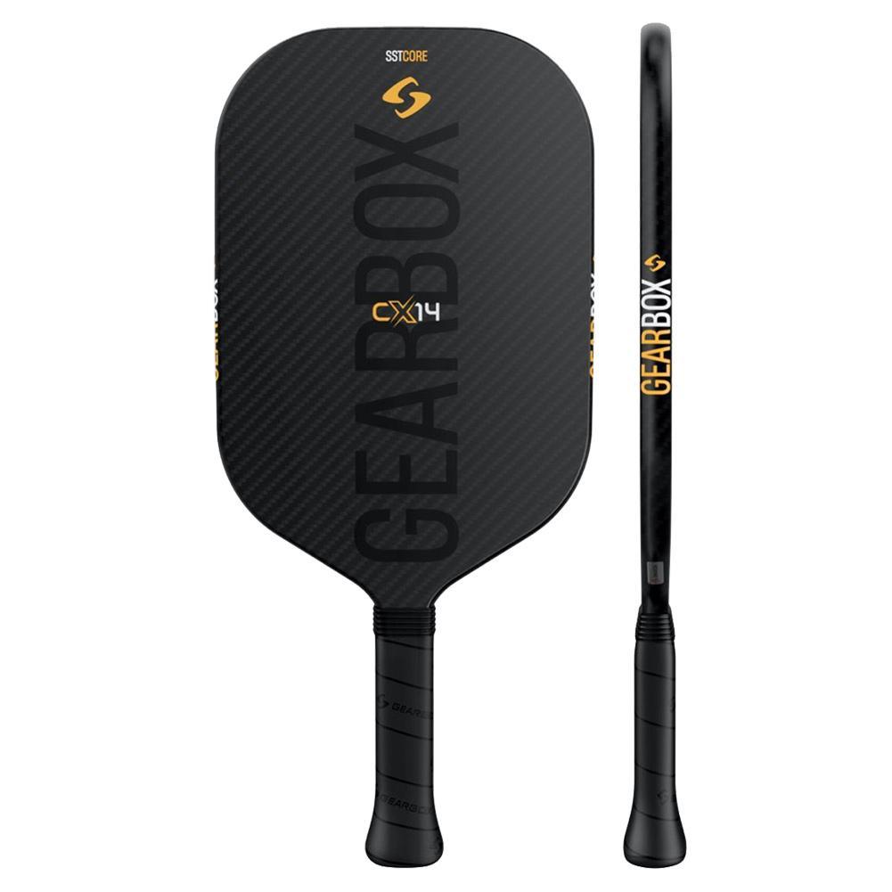 CX14E 8.0oz Pickleball Paddle - Lightweight Carbon Fiber Racket with Comfort Grip | Orange | Perfect for Indoor & Outdoor Court Play, Tournaments & Recreational Games