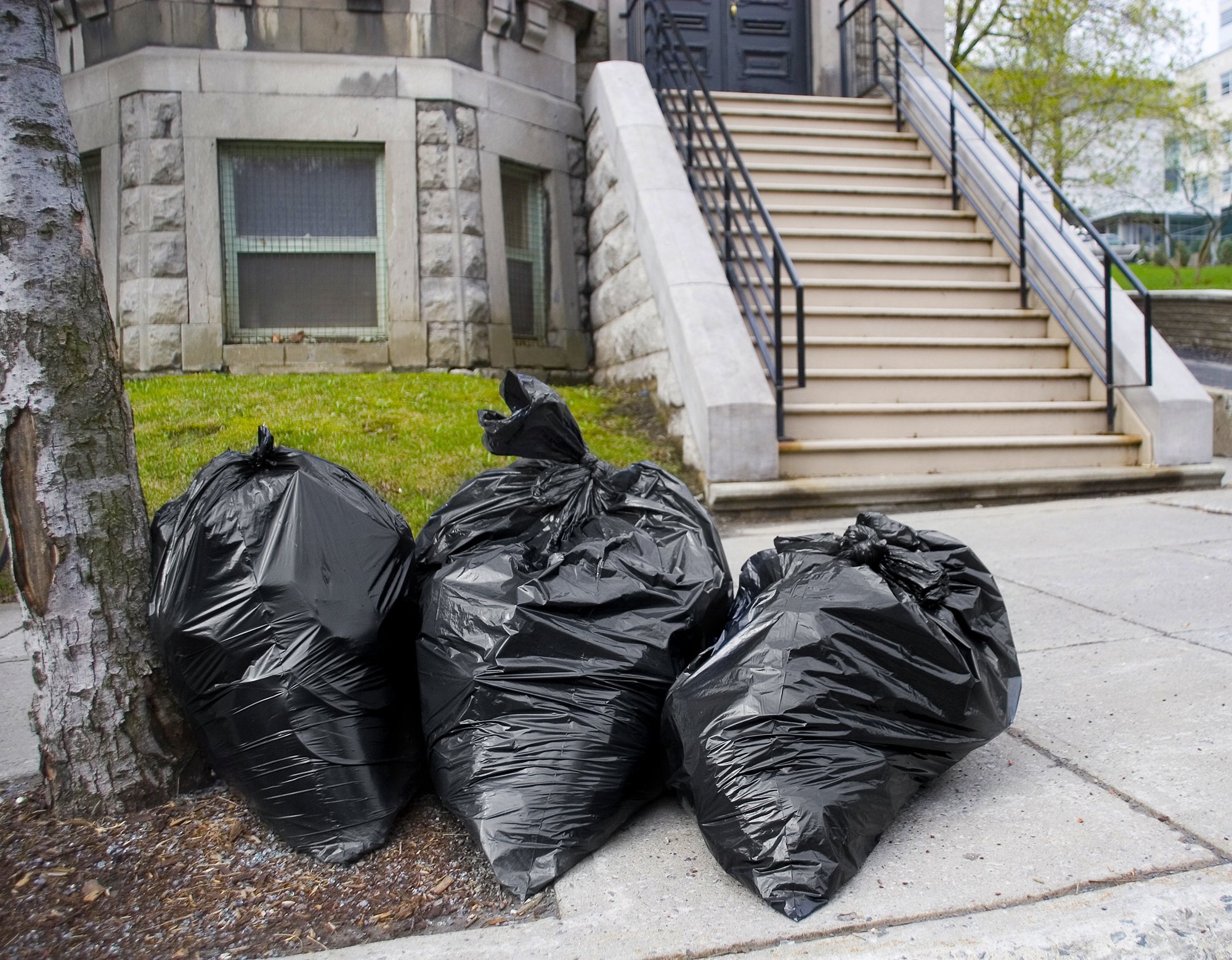 Heavy Duty 55-60 Gallon Trash Bags with Ties - 100 Count Value Pack | Large Black Outdoor Garbage Bags | Extra Thick 50-60 Gal Trash Can Liners for Yard Waste, Construction Debris & Commercial Use