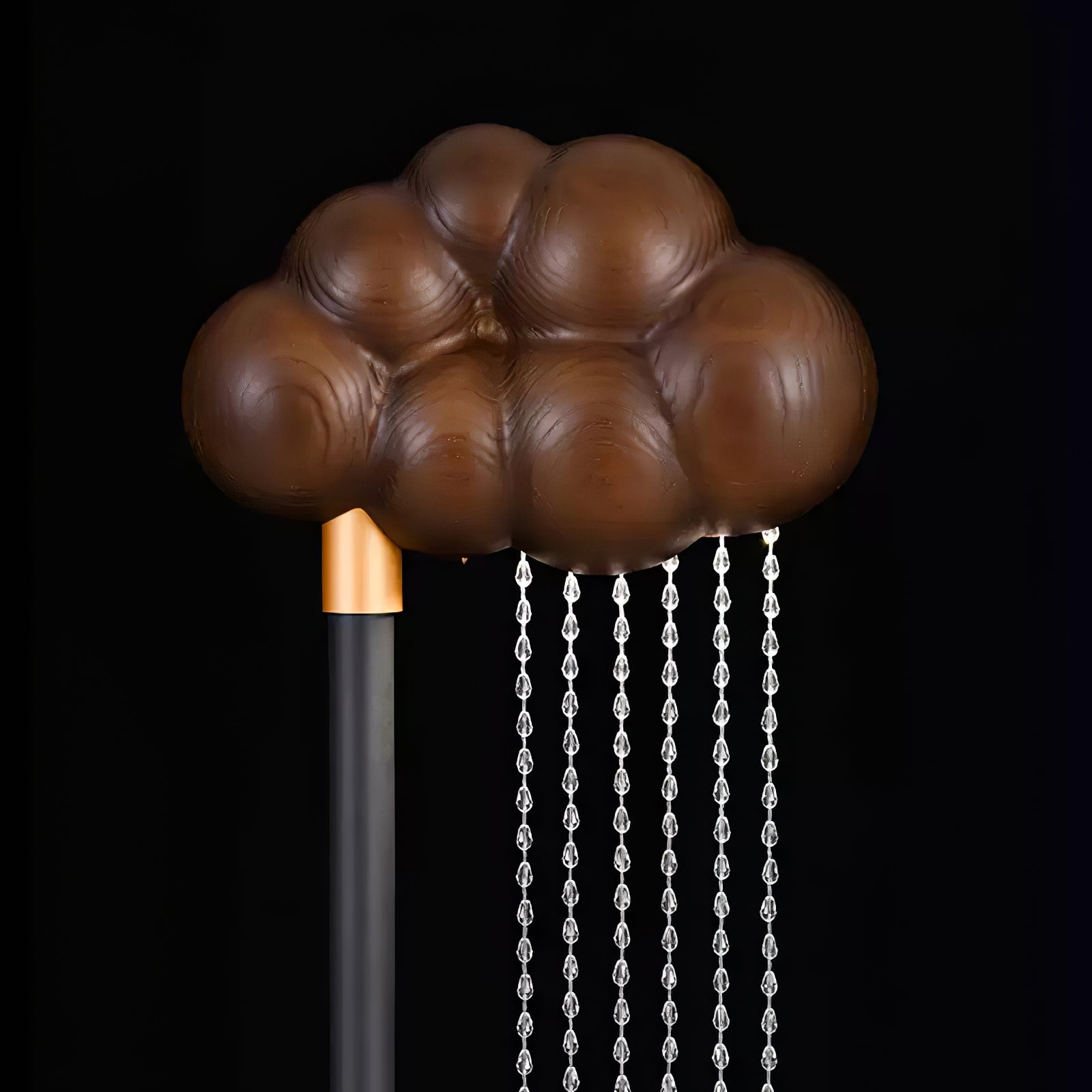 Modern Cloud and Rain Floor Lamp - Adjustable LED Standing Light for Living Room, Bedroom & Office - Soft Ambient Lighting for Relaxation & Decor