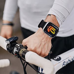 Premium Magnetic Silicone Sport Band for Apple Watch Series 9/8/7/6/5/4/3/SE/Ultra 2 - Compatible with 38mm/40mm/41mm/42mm/44mm/45mm/49mm - Adjustable Strap for Men & Women - Perfect for Workouts, Running & Everyday Wear