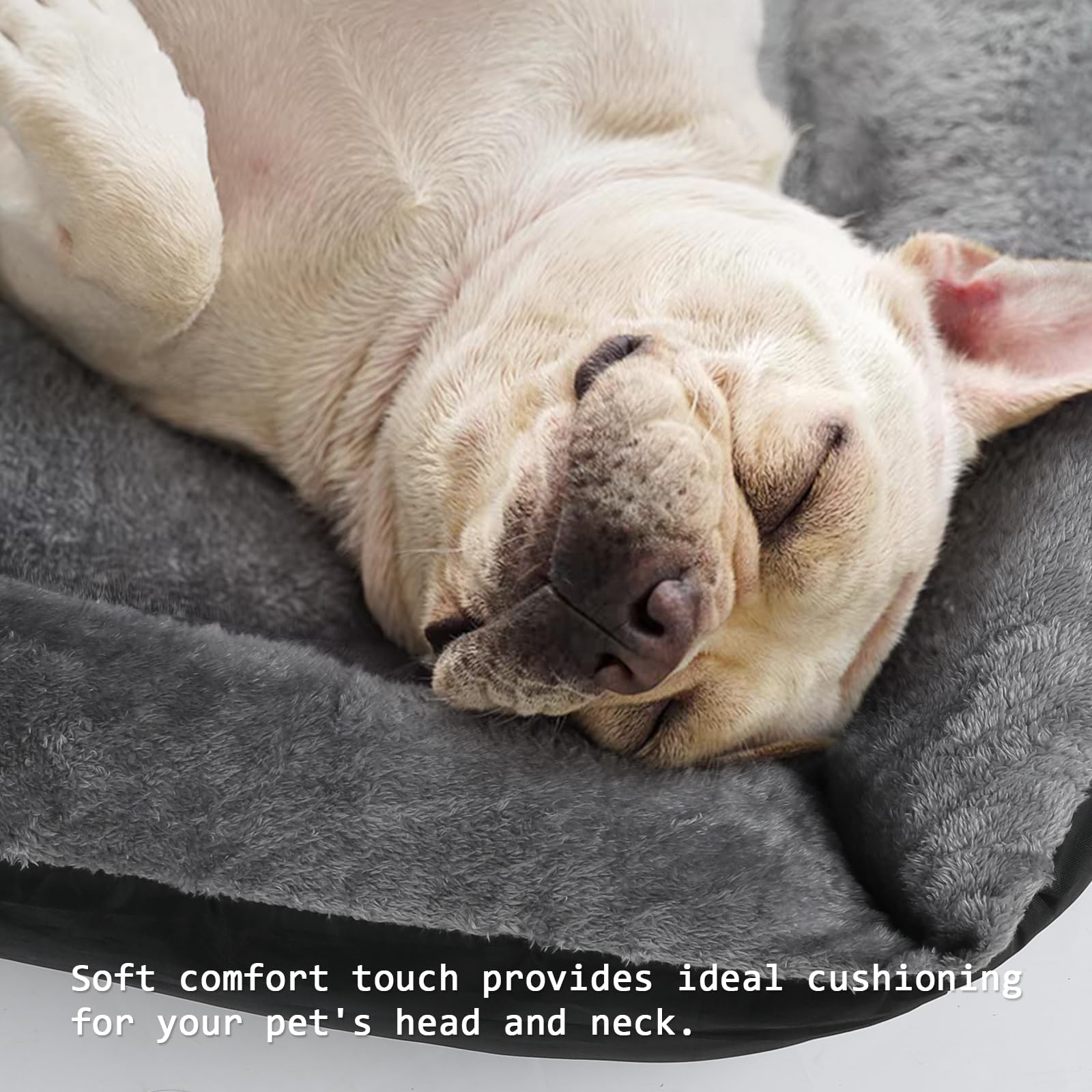 **Orthopedic Dog Bed for Large Dogs - Washable, Breathable & Comfortable Pet Bed with Non-Slip Bottom - Perfect for Home, Crate & Travel Use**