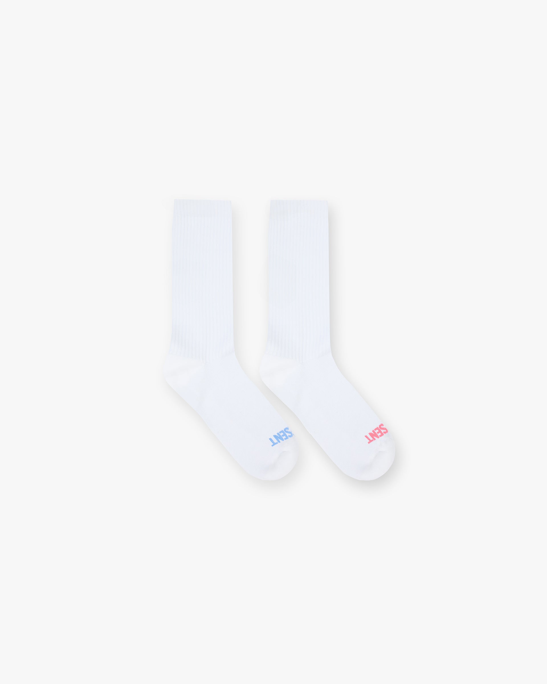 Initial Socks 3 Pack - Soft Comfortable Cotton Crew Socks for Men & Women - Multi Color Assortment - Perfect for Casual Wear, Sports & Gifting