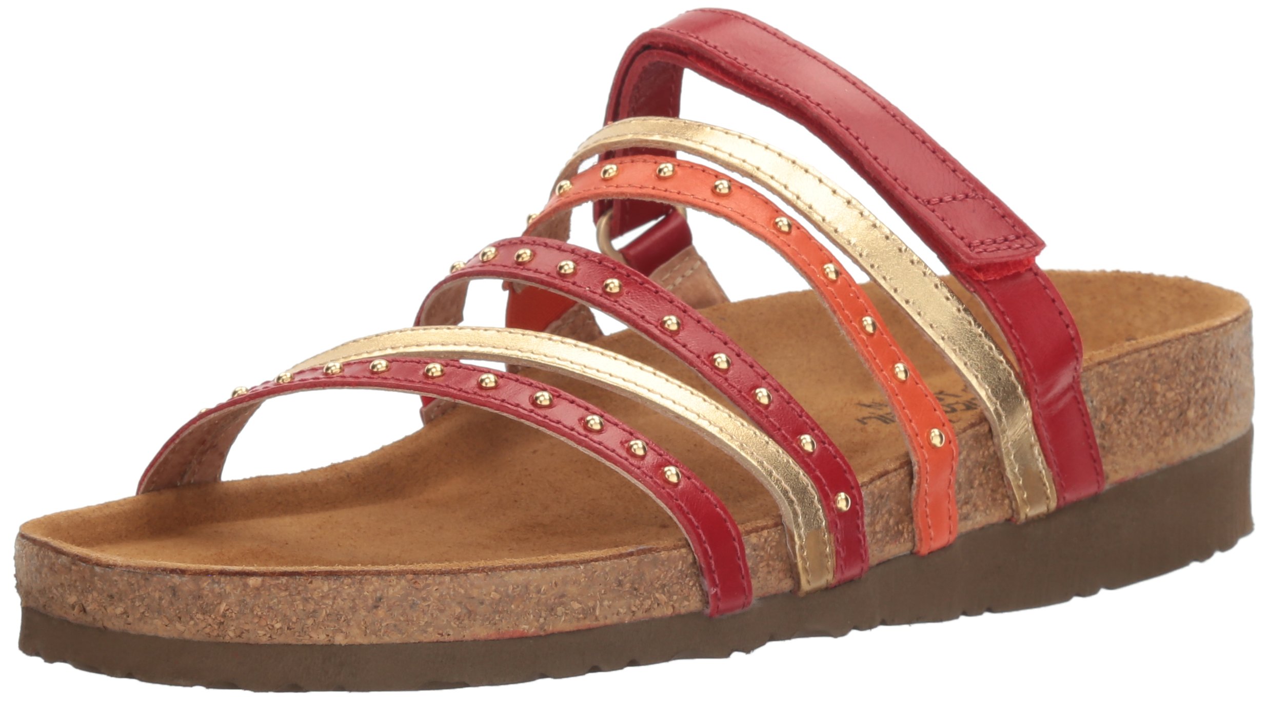 NAOT Women's Prescott Slide Sandals - Comfortable Leather Orthopedic Sandals for Women with Arch Support | Perfect for Walking, Travel & Summer Outfits