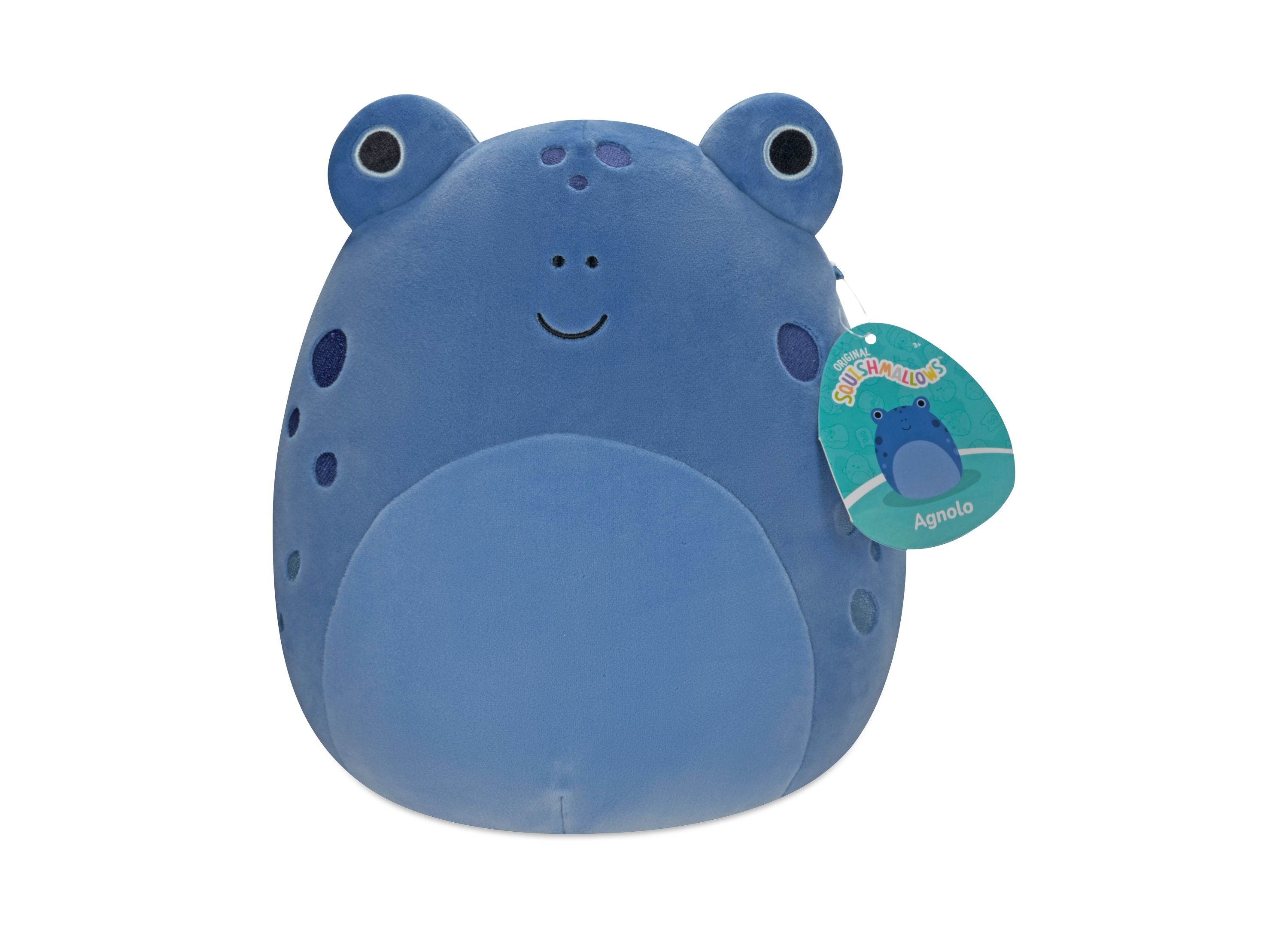 Agnolo Blue Tadpole Squishmallow - Ultra Soft Plush Stuffed Animal Toy for Kids & Adults | Perfect for Cuddling, Stress Relief, and Home Decor