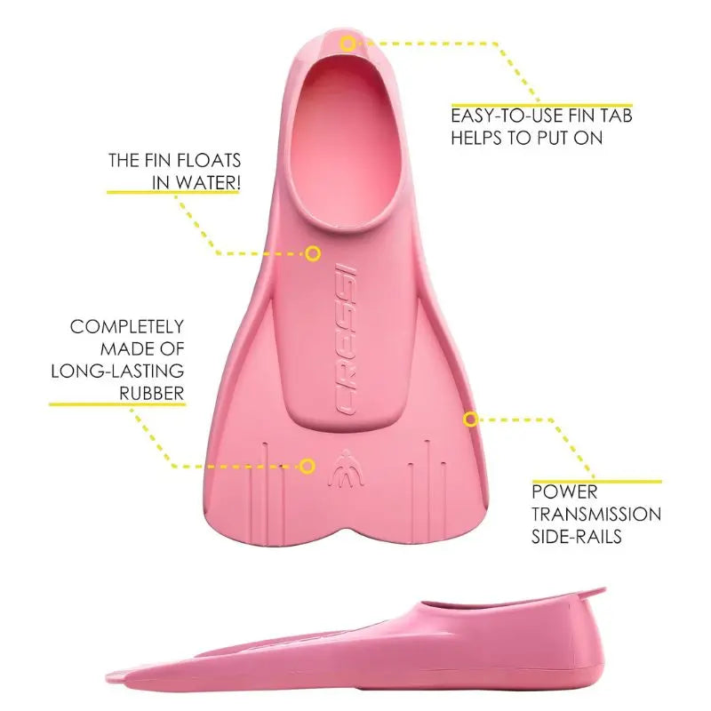 Cressi Mini Light Kid Flippers - Comfortable Swim Fins for Children | Perfect for Pool, Beach & Snorkeling Adventures