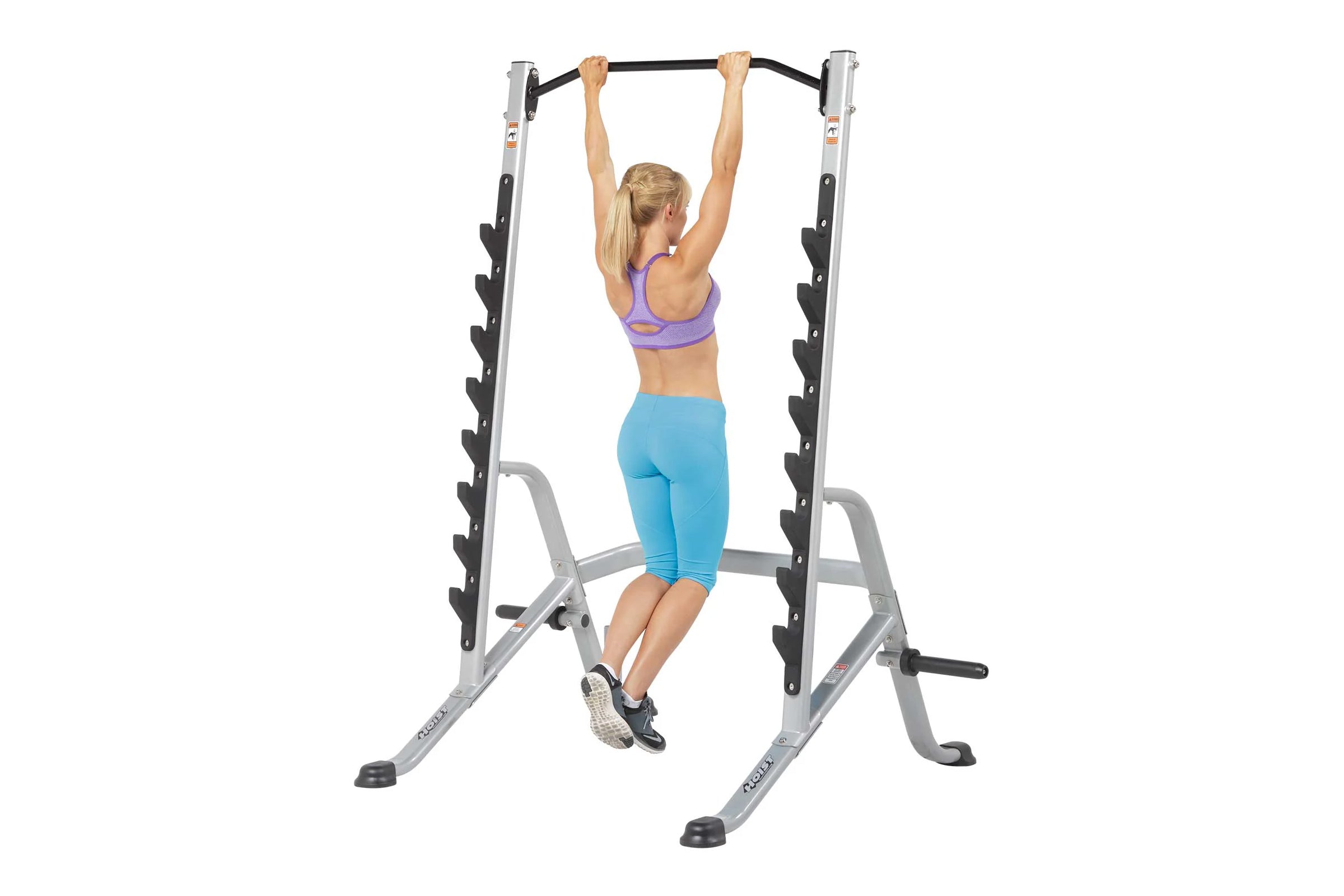 Hoist HF-5970 Multi-Purpose Squat Rack for Home Gym - Power Cage for Weightlifting, Strength Training & CrossFit Workouts | Perfect for Garage & Basement Gym Setup