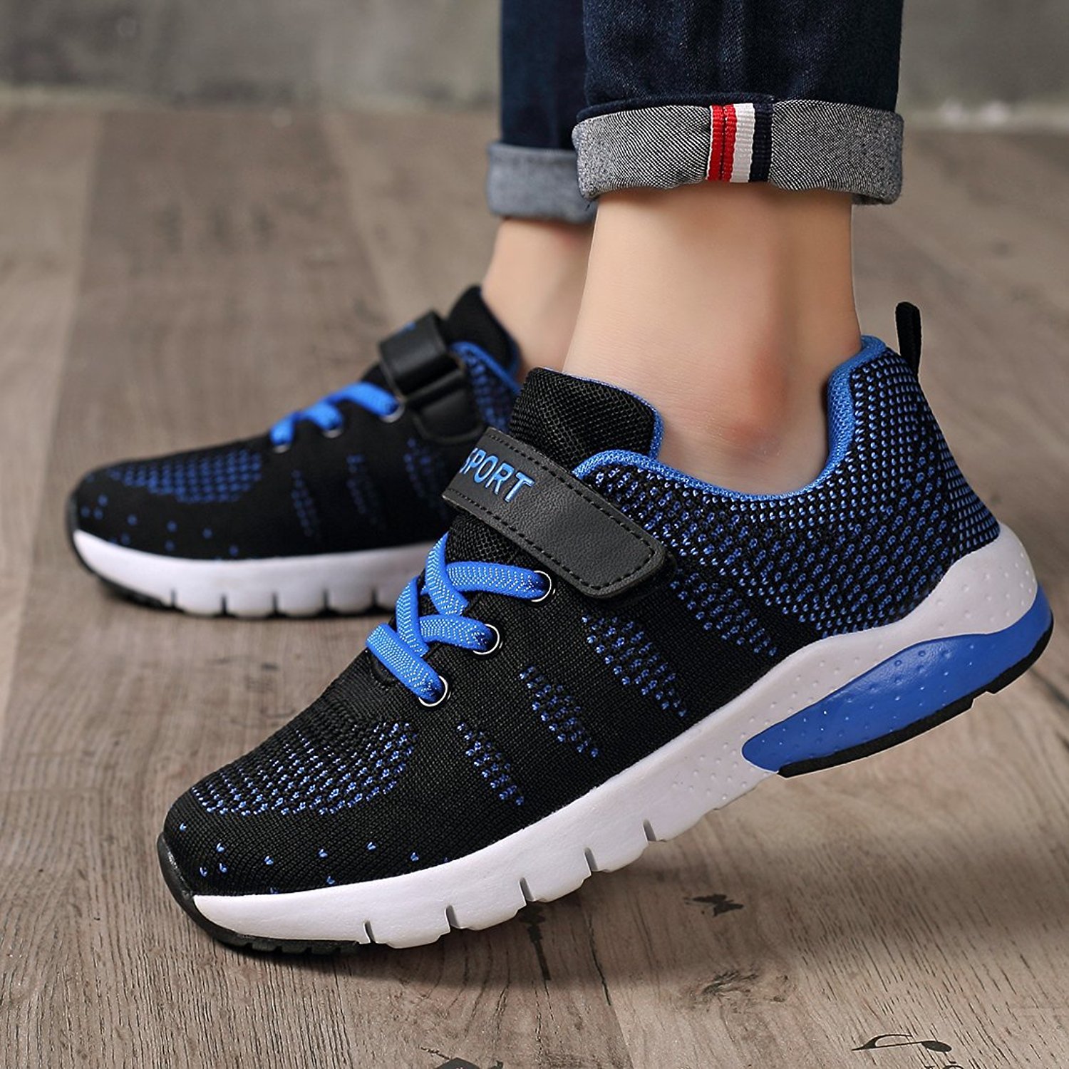 **MAYZERO Kids Tennis Shoes - Lightweight Breathable Running & Walking Sneakers for Boys & Girls - Perfect for Sports, School & Outdoor Play**