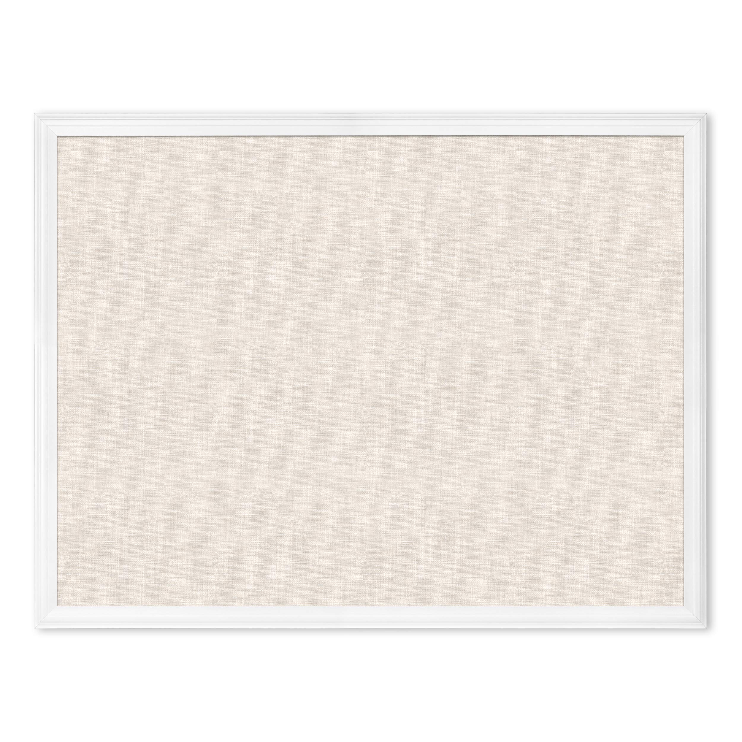 U Brands Farmhouse Linen Bulletin Board 40