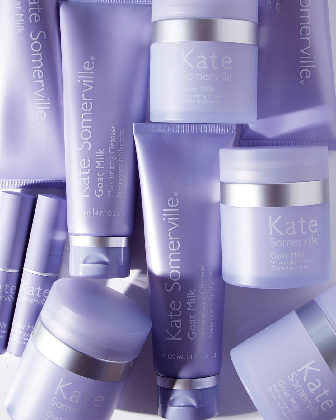 Kate Somerville Goat Milk Moisturizing Cream - Deeply Hydrating Daily Face Moisturizer for Sensitive Skin | Gentle Facial Lotion with Nourishing Goat Milk | Perfect for Dry Skin Care Routine, Day & Night Use, 1.7 Fl Oz