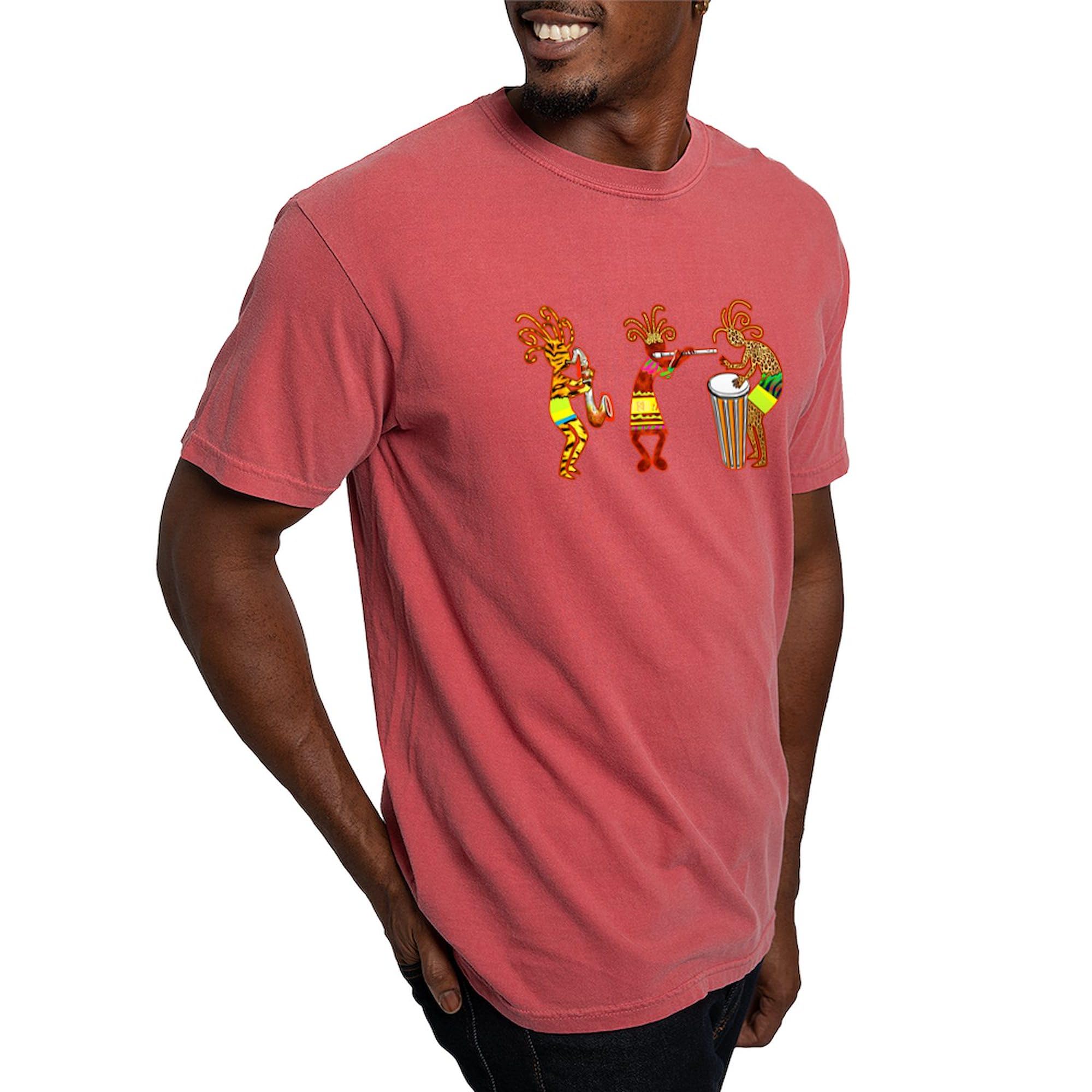 Kokopelli Reggae Music T-Shirt for Men | Comfort Colors® Cotton Tee | Casual Wear & Music Festival Outfit