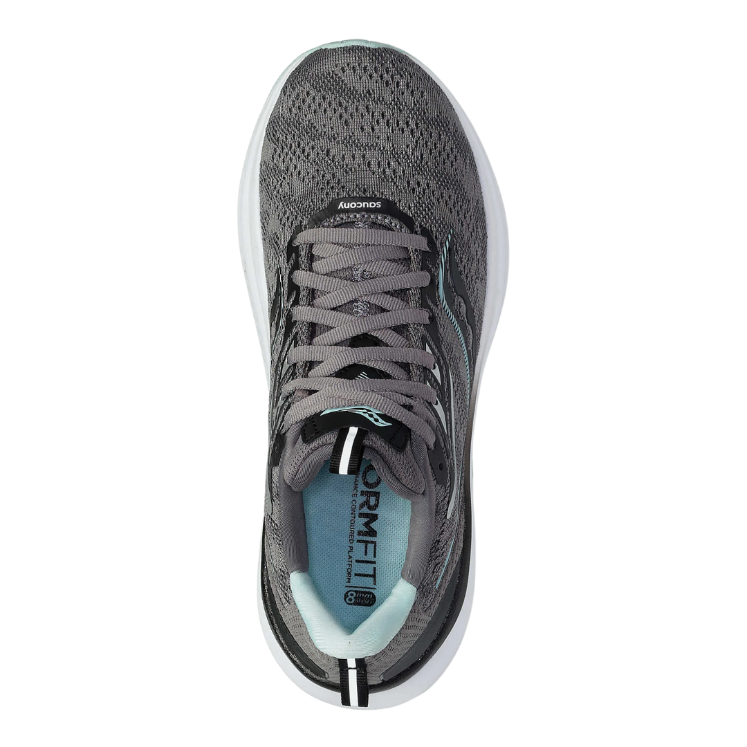 Women's Echelon 9 Running Shoes - Charcoal/Ice Color - Regular Width for Jogging, Gym Workouts & Daily Walking