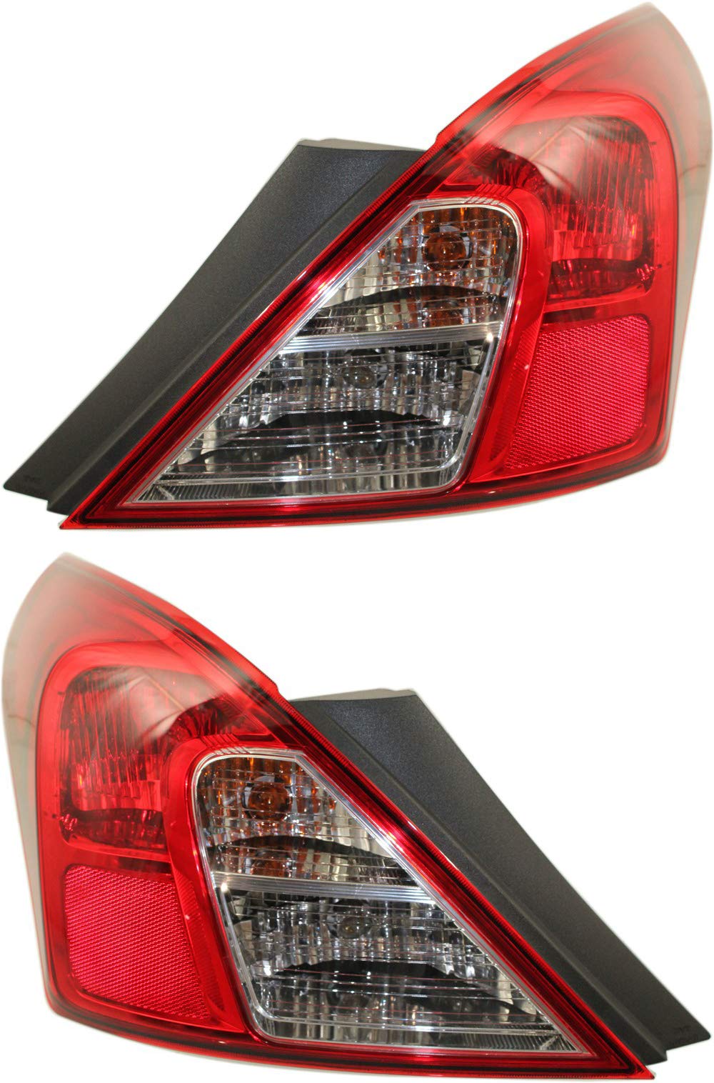Garage-Pro Driver and Passenger Side Outer Tail Light Set of 2 - Compatible with 2012-2019 Nissan Versa (OE Replacement) - Perfect for Night Driving & Enhanced Safety