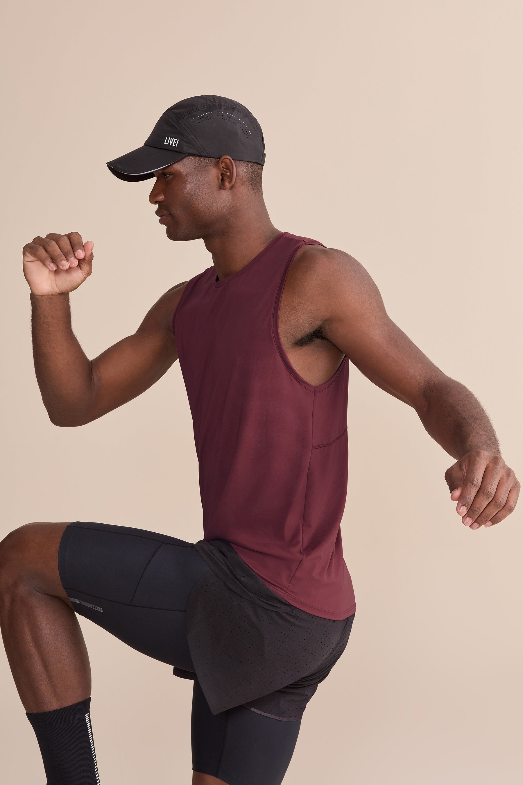 Men's Fit Harmony Tank Top - Breathable & Comfortable Workout Shirt for Gym, Running & Yoga - Perfect for Active Lifestyles