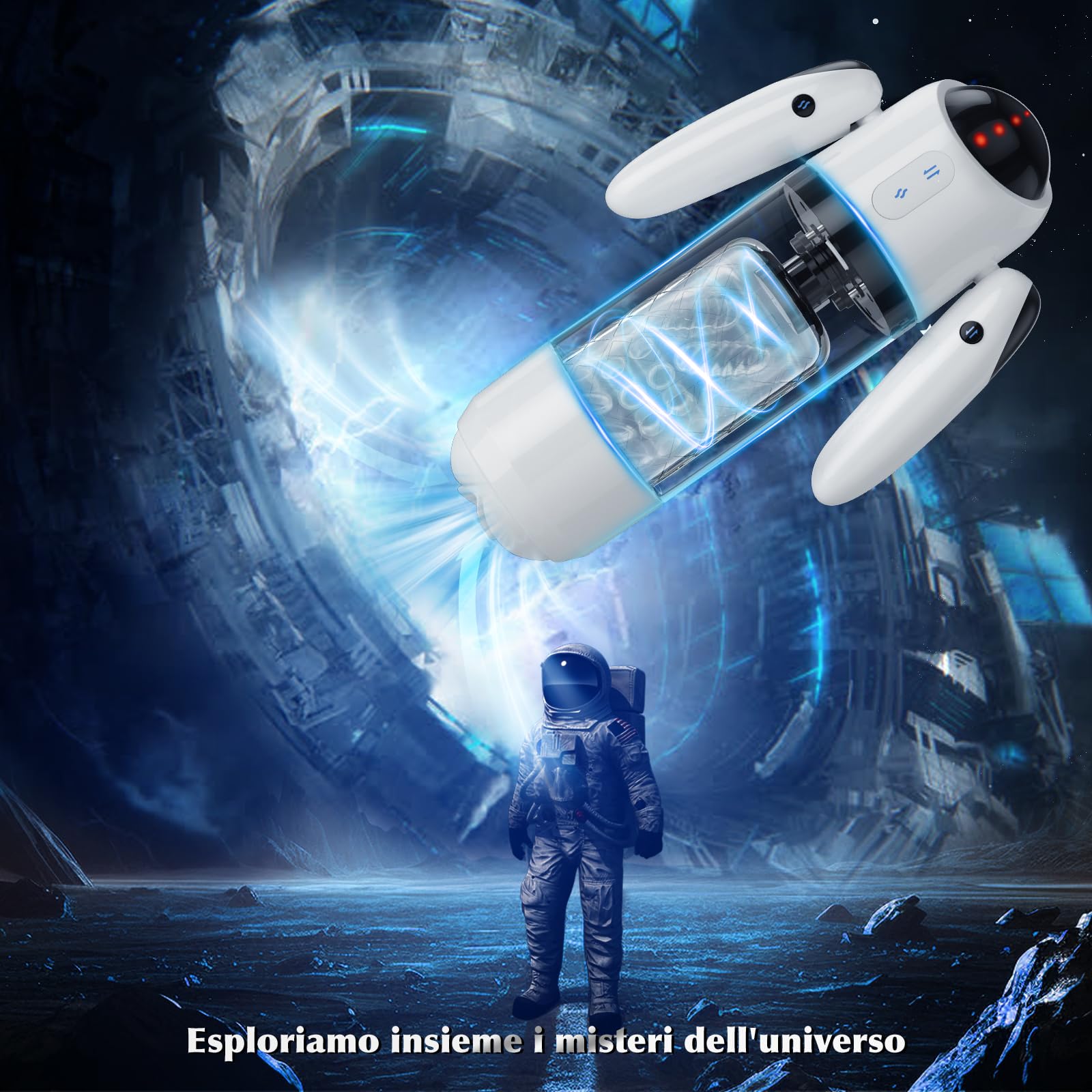 Automatic Male Masturbator with 7 Telescopic & 4 Rotating Modes - Realistic 3D Vagina Sex Toy for Men | Perfect for Solo Pleasure & Stress Relief