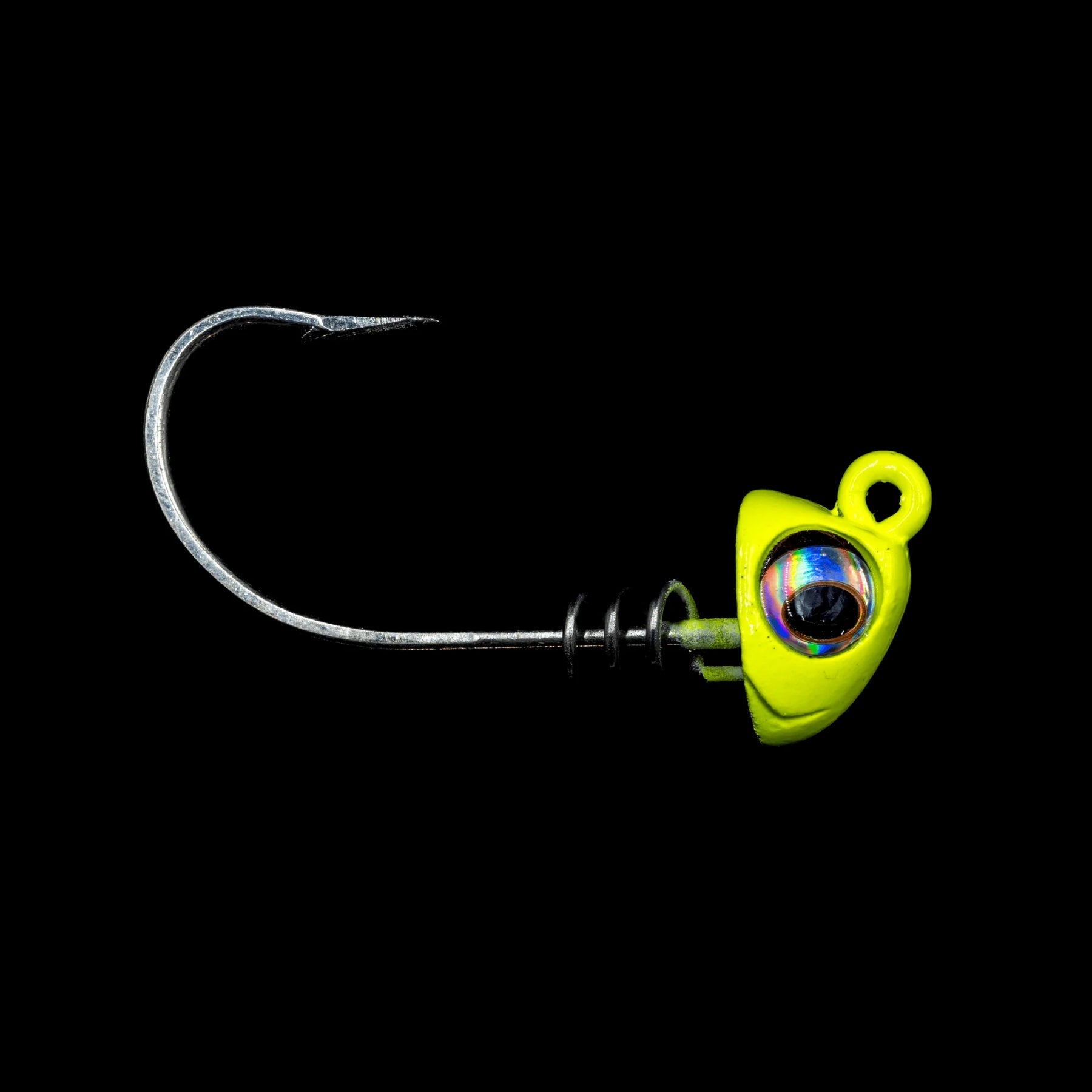 NLBN No Live Bait Needed Hot Heads Jig Heads for 8 Paddle Tails - Premium Fishing Lures for Bass, Walleye & Trout - Perfect for Freshwater & Saltwater Angling