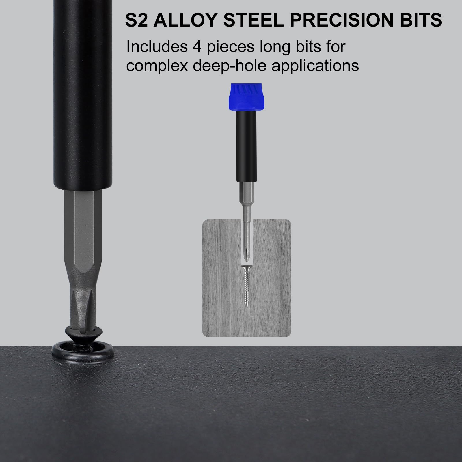 STREBITO 32-in-1 Precision Screwdriver Set with Torx T5 T6 T8 Y00 P5 PH00 Bits - Mini Repair Tool Kit for Electronics, Phones, Laptops, Watches, Glasses, Game Consoles (PS5/PS4), Smart Home Devices - Perfect for DIY Repairs, Tech Maintenance & Small Device Fixes