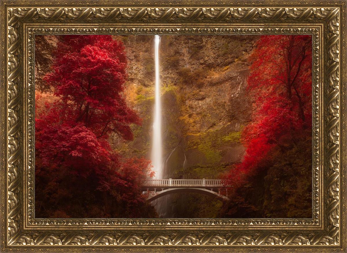 Multnomah Falls Fine Art Print by Alan Fullmer - Stunning Nature Photography for Home & Office Decor
