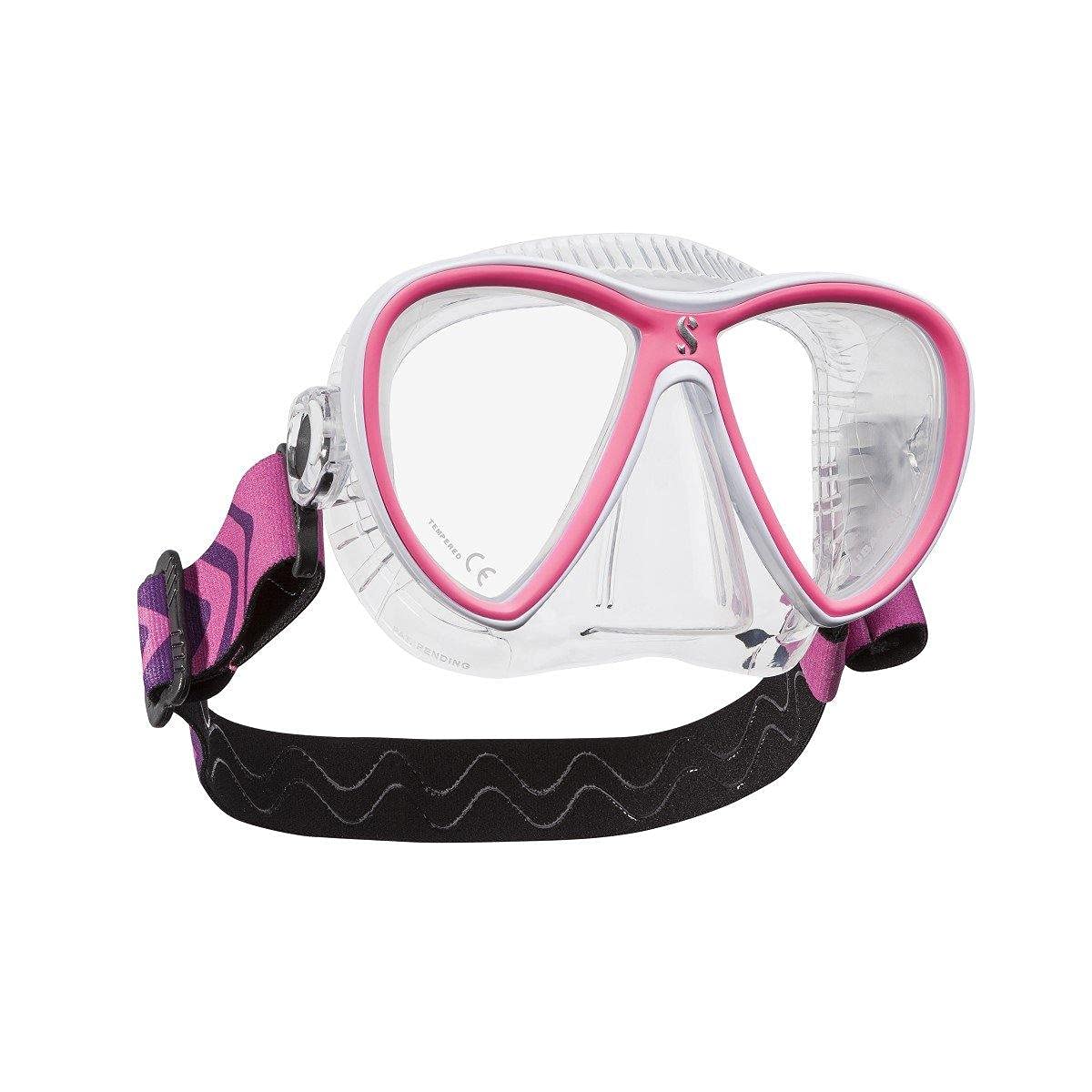 SCUBAPRO Synergy Twin Dive Mask - Premium Scuba Diving Mask for Comfort & Visibility | Perfect for Underwater Exploration, Snorkeling & Spearfishing