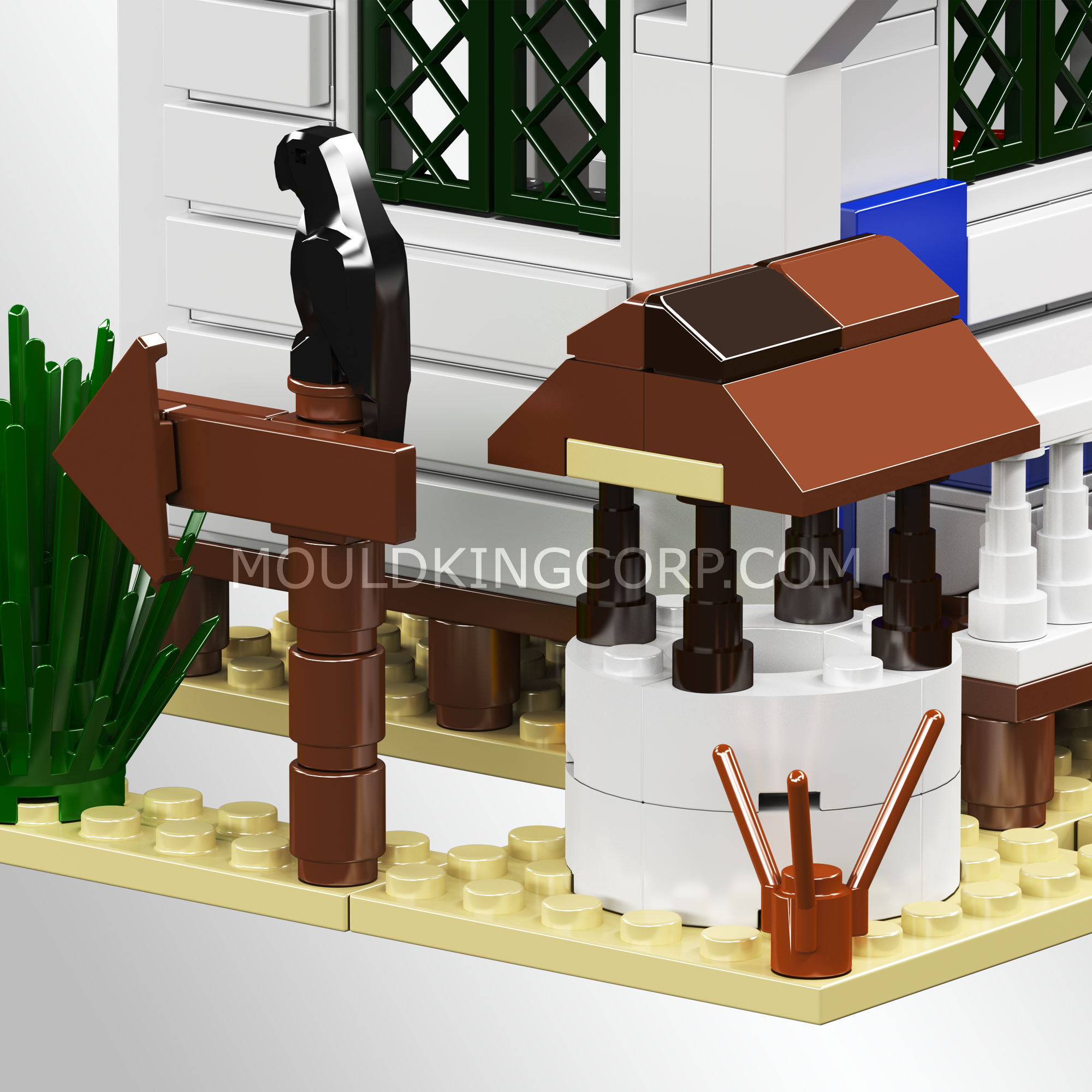 Mould King 24062 Wild West Bank Heist Building Blocks Set - 693 Pieces Western Themed Construction Toy for Adults & Kids | Perfect for Creative Play, Collectors & Western Movie Fans