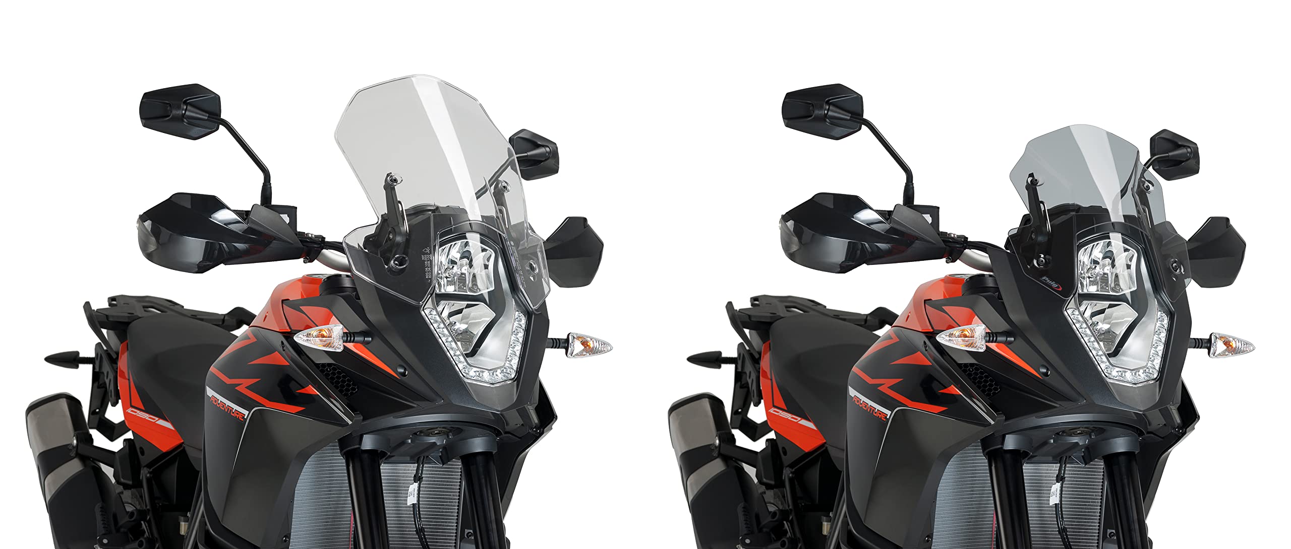 Puig 6847H Racing Shield Windshield for Kawasaki Ninja 250SL (2015-2017) - High-Performance Motorcycle Wind Protection for Touring & Sport Riding