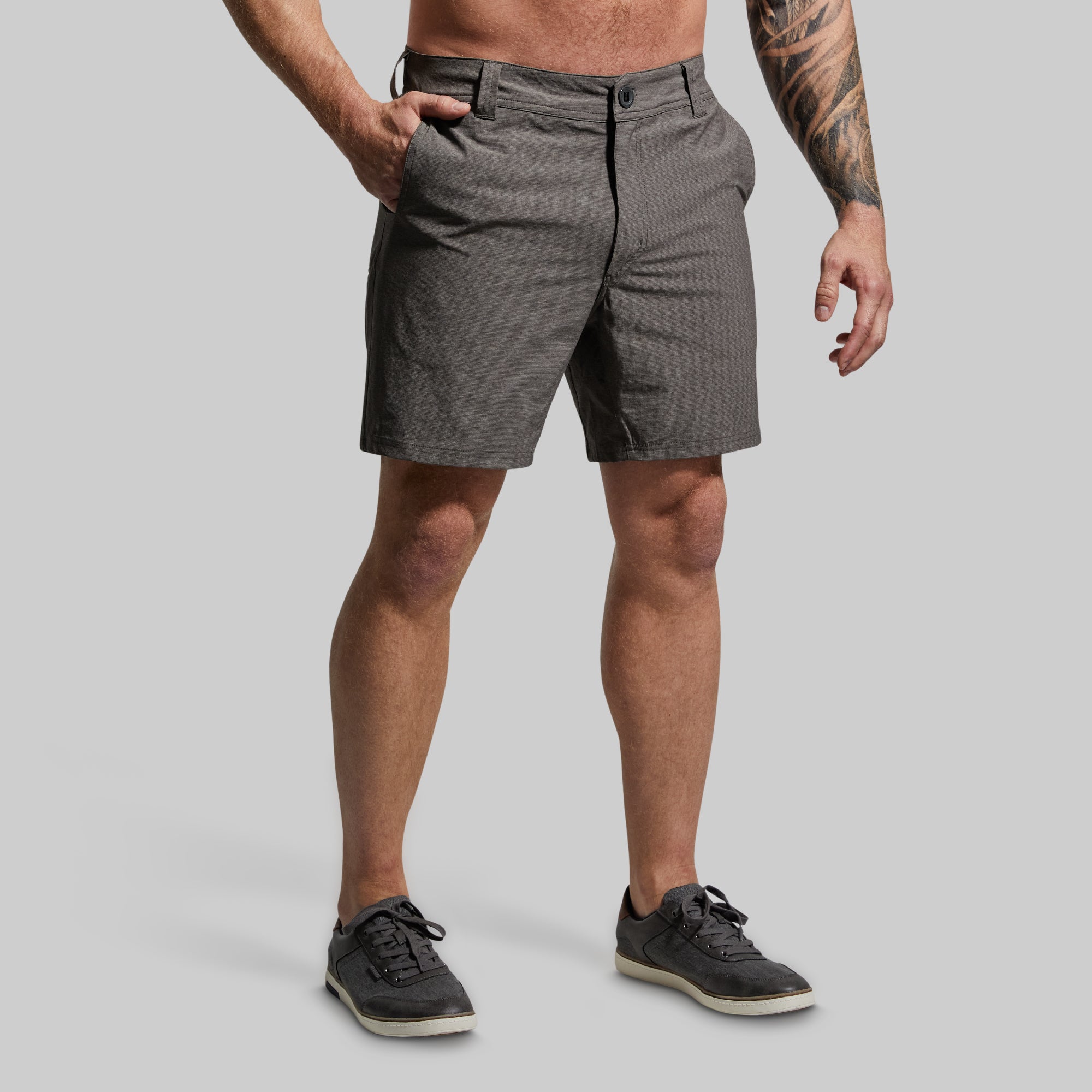 Traverse Short 7 (Falcon) - Lightweight Hiking Shorts for Men - Quick-Dry Outdoor Adventure Pants - Perfect for Camping, Trail Running & Travel