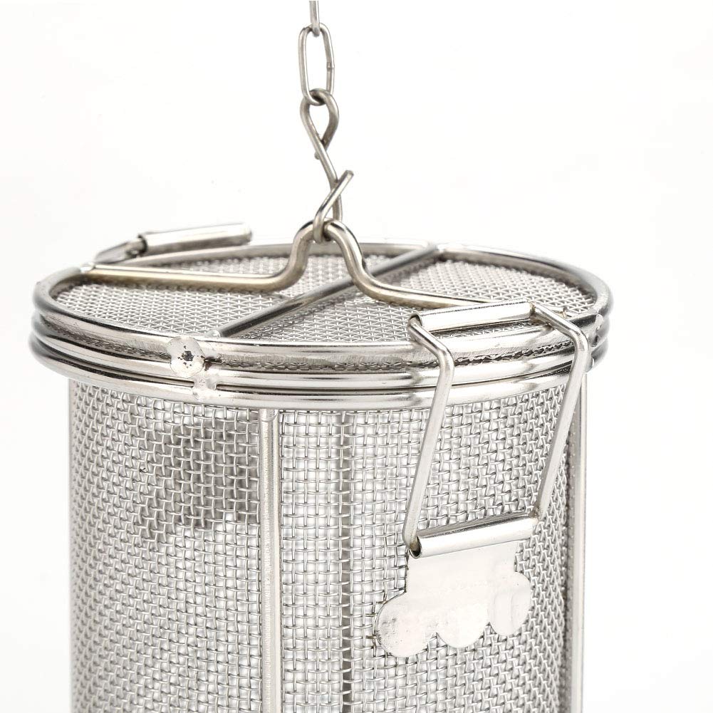 Premium Stainless Steel Tea Strainer & Spice Filter - Fine Mesh Kitchen Tool for Loose Tea, Herbs, Soup Seasonings | Ideal for Home Brewing, Cooking & Baking
