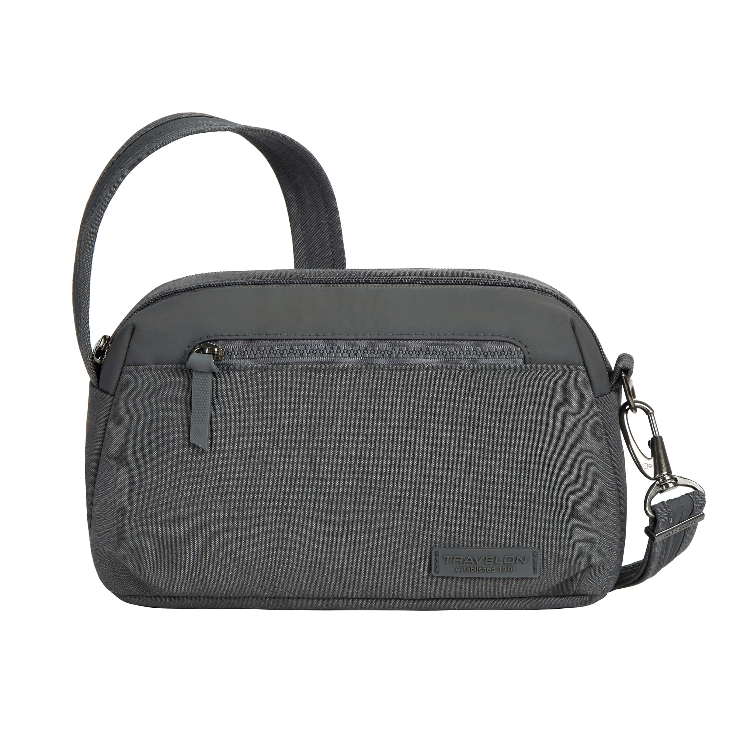 Travelon Anti-Theft Metro Dome Crossbody Bag - Secure RFID Blocking Purse for Women, Stylish & Lightweight Travel Essentials - Perfect for Commuting, Shopping & City Exploration