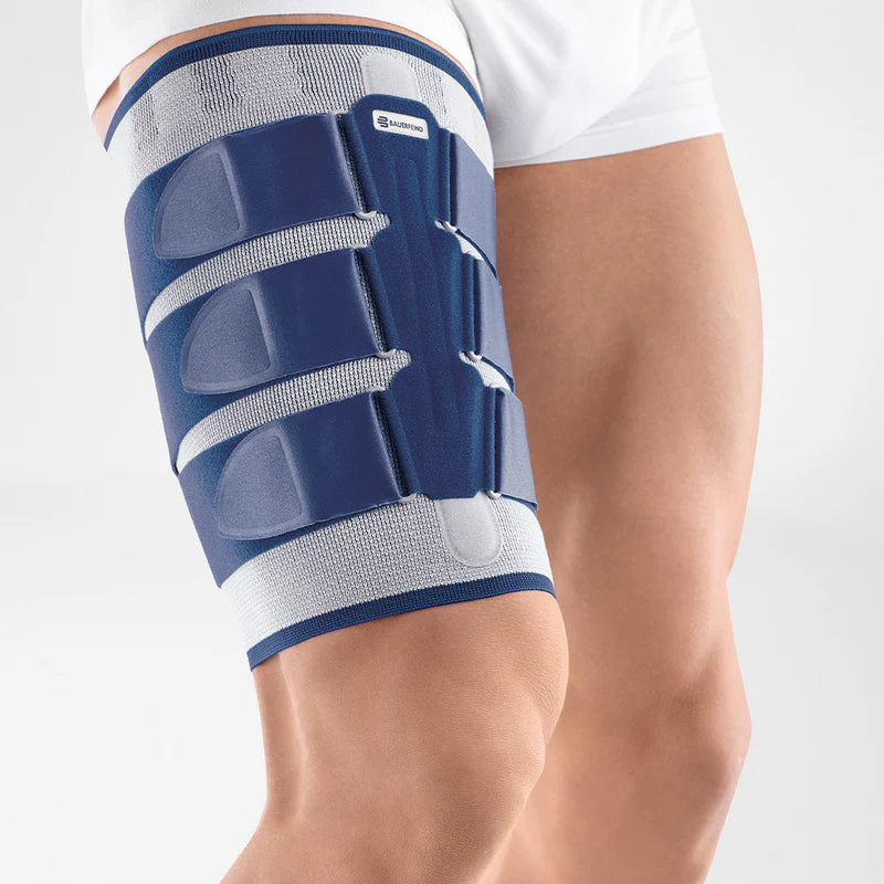 Bauerfeind MyoTrain Thigh Brace - Premium Support for Thigh Pain Relief & Muscle Recovery - Ideal for Athletes, Runners & Active Lifestyles
