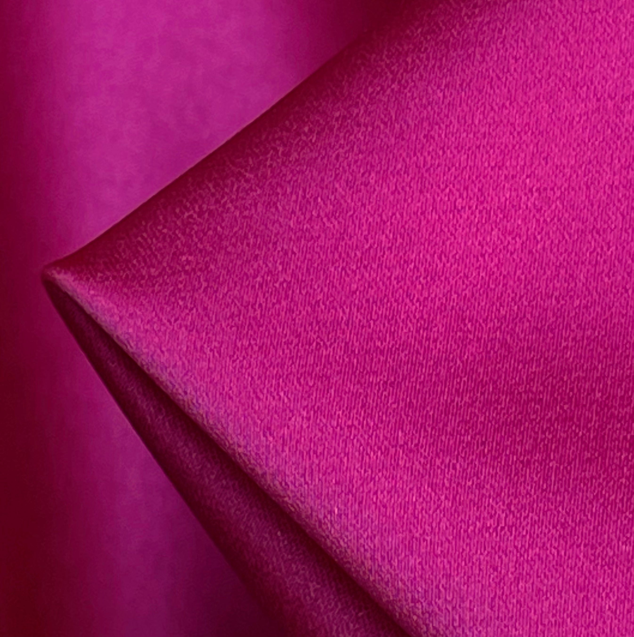 Cathedral Fuschia Duchess Satin Fabric - Premium Quality Bridal & Formal Wear Material for Wedding Dresses, Evening Gowns & Special Occasions
