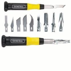 General Tools 75620 Professional 20-Piece Knife & Carving Set - High-Quality Stainless Steel Kitchen Cutlery for Chefs, Home Cooking & BBQ Meat Carving