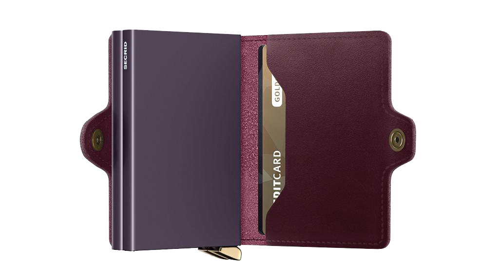 SECRID Premium Twinwallet Dusk - RFID Blocking Leather Wallet for Men & Women | Slim Bifold Credit Card Holder with Money Clip | Perfect for Travel, Business & Everyday Use