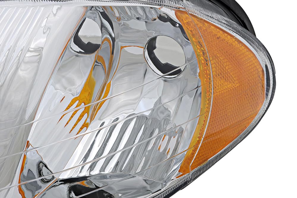 Dodge Intrepid Headlights Replacement Set - Halogen Headlamps for Driver & Passenger Side (1998-2004 Models) | Perfect for Night Driving & Auto Restoration Projects