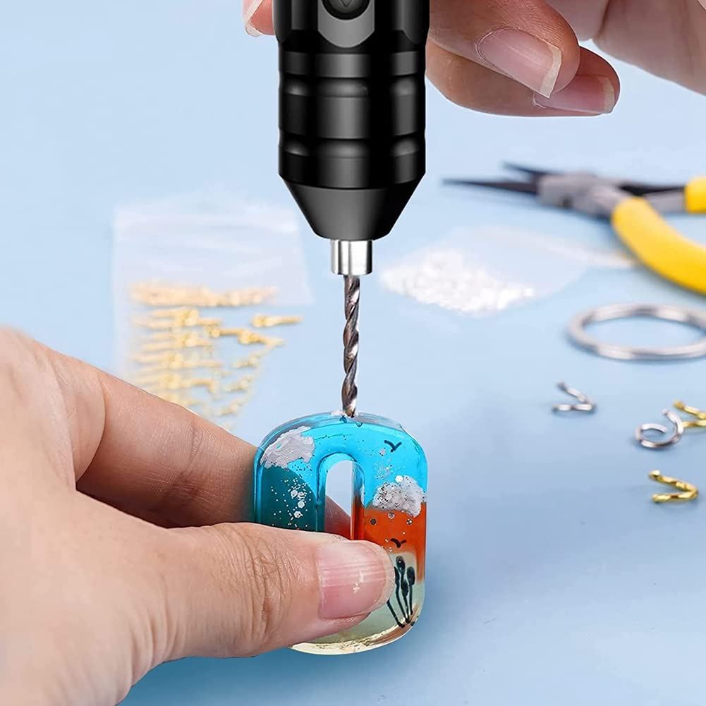 PLEASANT Electric Resin Mixer - Professional Epoxy Resin Drill Set for Tumblers, Crafts & DIY Projects - Perfect for Resin Art, Jewelry Making & Woodworking