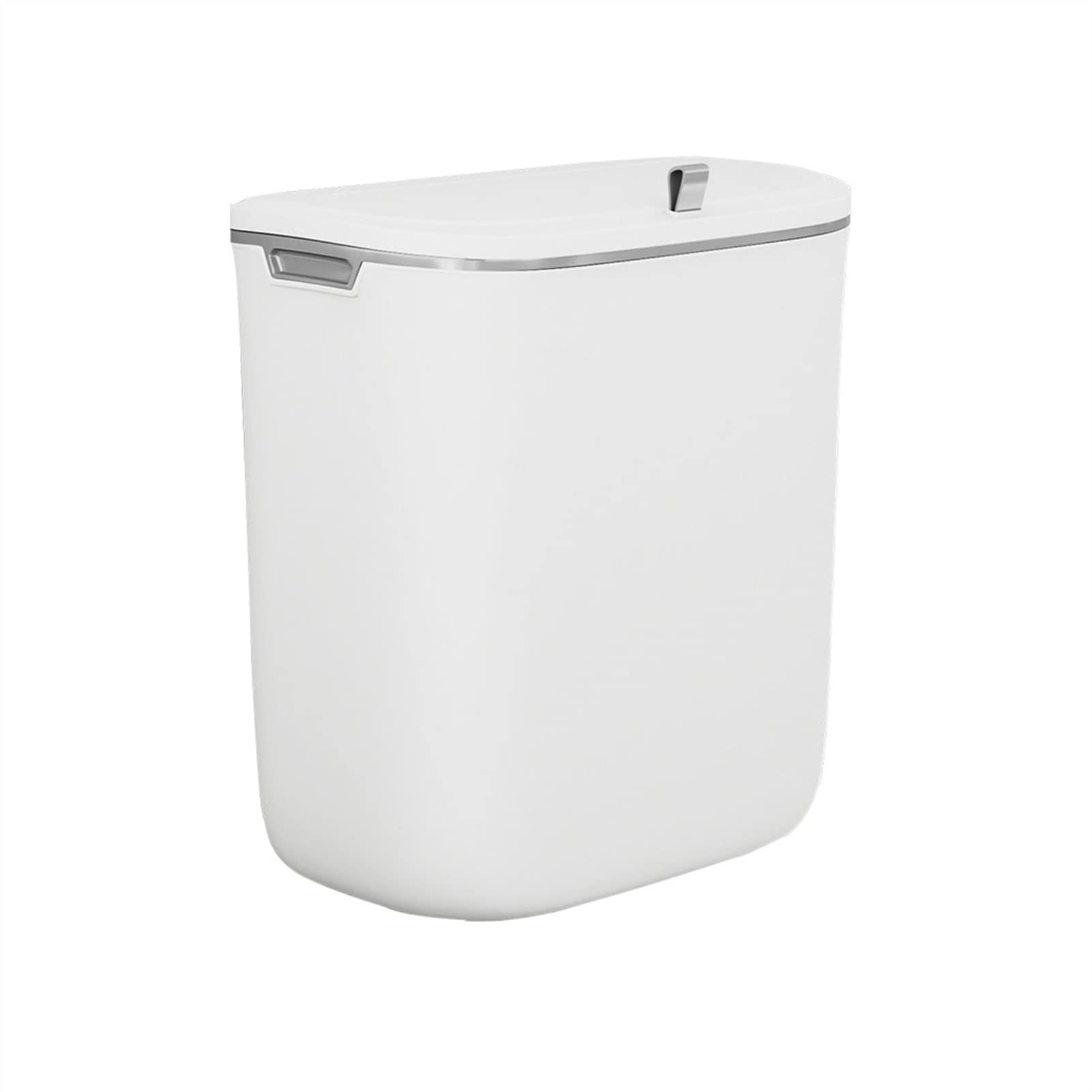 TOMYEUS Wall-Mounted Toilet Paper Holder with Built-in Trash Can - Space Saving Bathroom Storage Organizer for Small Spaces, Narrow Crevice & Compact Toilets | Perfect for Bathroom, RV, Camper & Tiny Homes