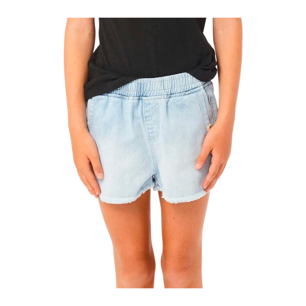 Rip Curl Girls' Tara Shorts - Quick-Dry Swim Shorts for Active Girls - Perfect for Swimming, Surfing & Beach Play