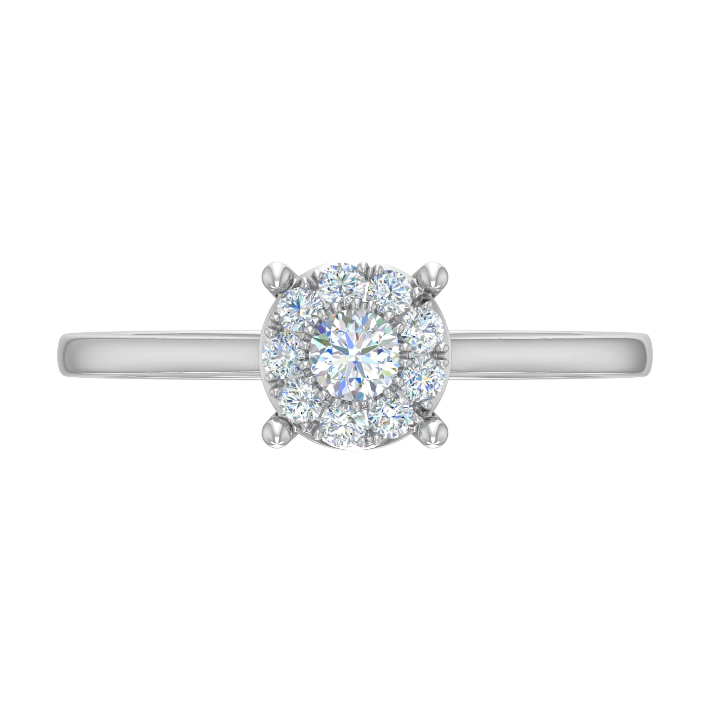 1/5 Carat IGI Certified Diamond Engagement Ring in 10K Solid Gold - Prong Setting for Women, Perfect for Proposals, Anniversaries & Special Occasions