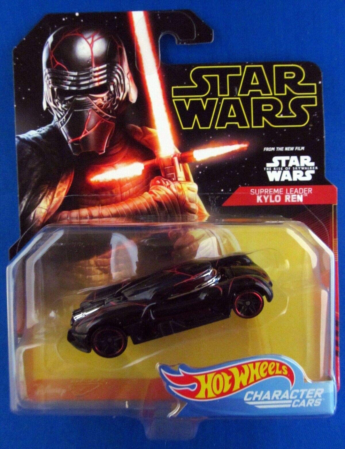 Disney Hot Wheels Star Wars Kylo Ren Die-Cast Vehicle - Premium Collectible Toy Car for Kids & Adults - Perfect for Display, Play & Star Wars Fans Collection