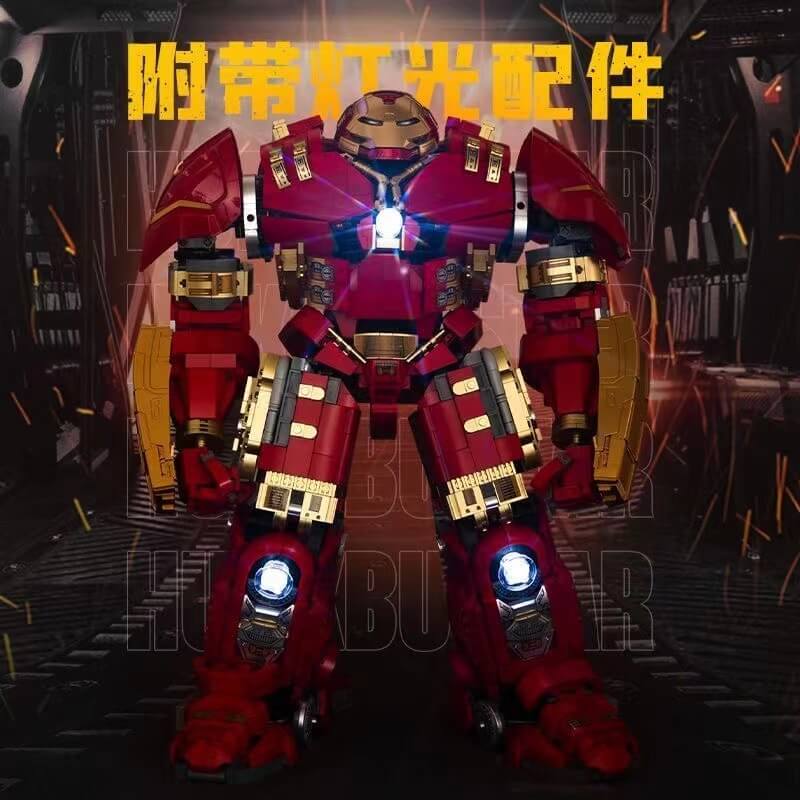 KBOX V5004 Hulkbuster Iron Man Action Figure - Collectible Marvel Superhero Toy for Kids & Adults | Perfect for Display, Gifts, and Role Play Scenes