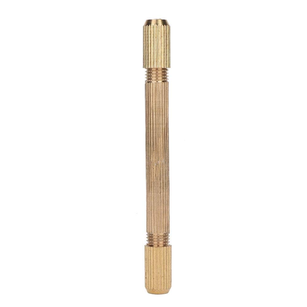 Precision Double Sided Pin Vise - Mini Manual Drill Set for Jewelry & Watch Repair