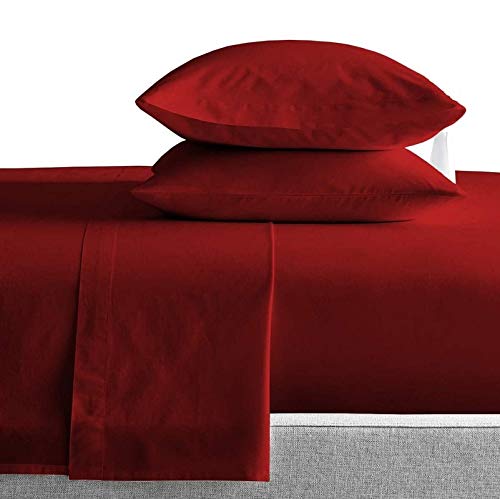 Premium 6-Piece Queen Sheet Set - 800 Thread Count Egyptian Cotton Sateen Weave for Ultra Soft & Silky Feel - Deep Pocket Fits Mattress Up to 18