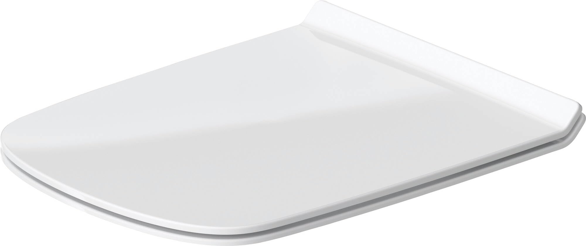Duravit 0060590000 Durastyle Toilet Seat and Cover - Durable & Stylish Bathroom Upgrade for Modern Homes