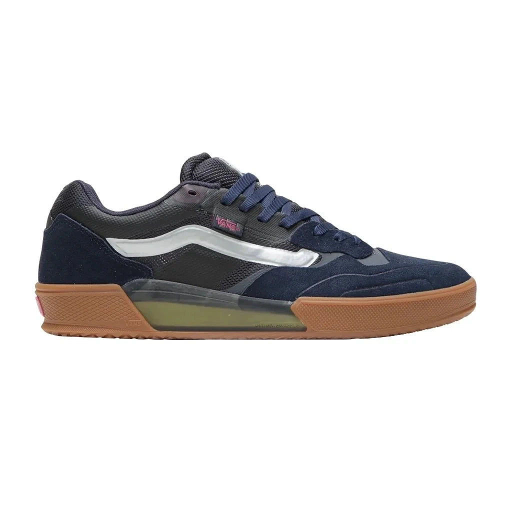VANS Skate AVE 2.0 Skateboard Shoes for Men - Navy Blue & Gum Sole | High-Performance Skate Shoes for Street Skating & Casual Wear