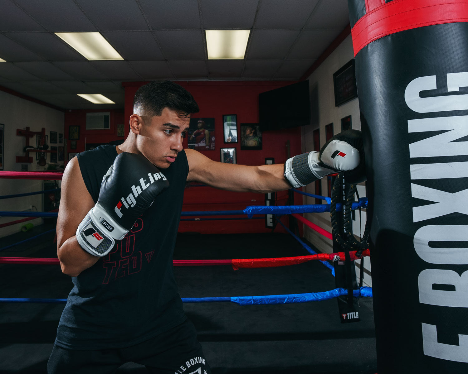 Premium Fighting S2 GEL Power Training Boxing Gloves - Professional MMA, Muay Thai, Kickboxing Gear for Men & Women - Ideal for Gym Workouts, Heavy Bag Training, and Sparring Sessions