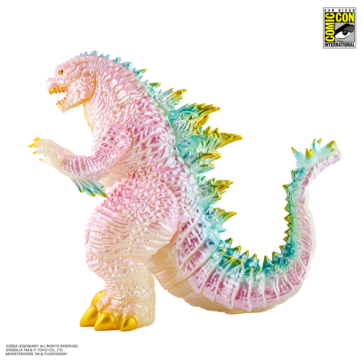 Godzilla x Kong: The New Empire Soft Vinyl Figure - Cherry Blossom Glow in The Dark Collectible | Perfect for Movie Fans, Anime Collectors & Home Decor | Great Gift for Godzilla Lovers