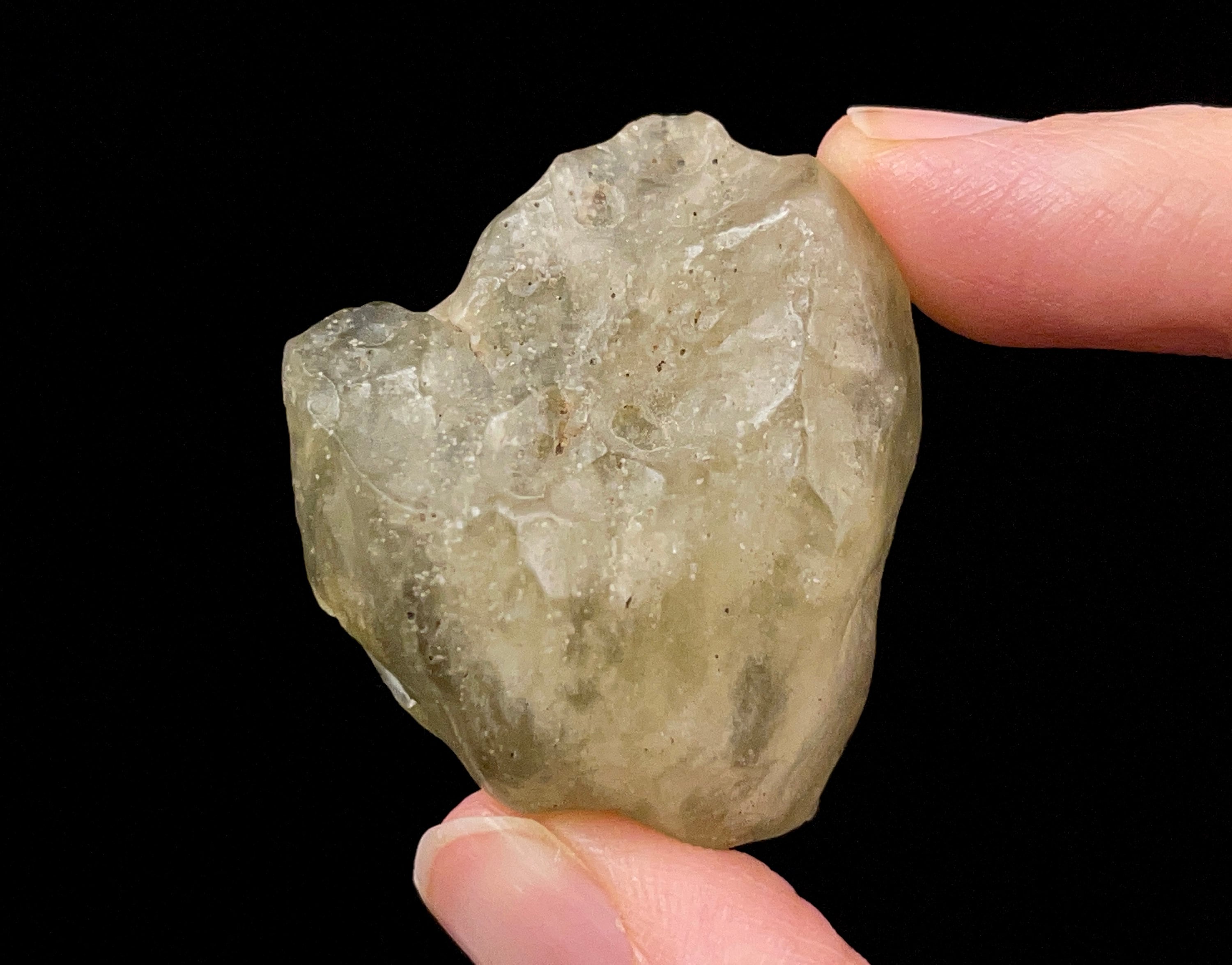 Libyan Desert Glass Raw Crystal - Rare B Grade Natural Rocks & Minerals | Unique Gift for Collectors, Home Decor & Healing Crystals | Perfect for Meditation, Jewelry Making & Spiritual Practices